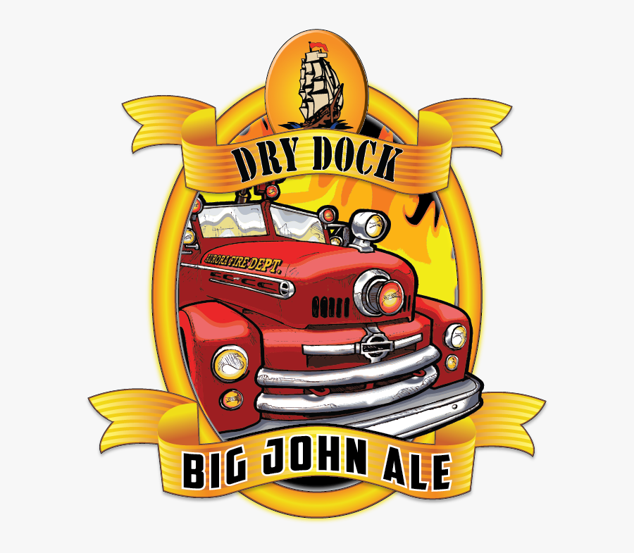 Big John Dry Dock Logo Paragon Apricot Blonde Dry Dock Brewing Co