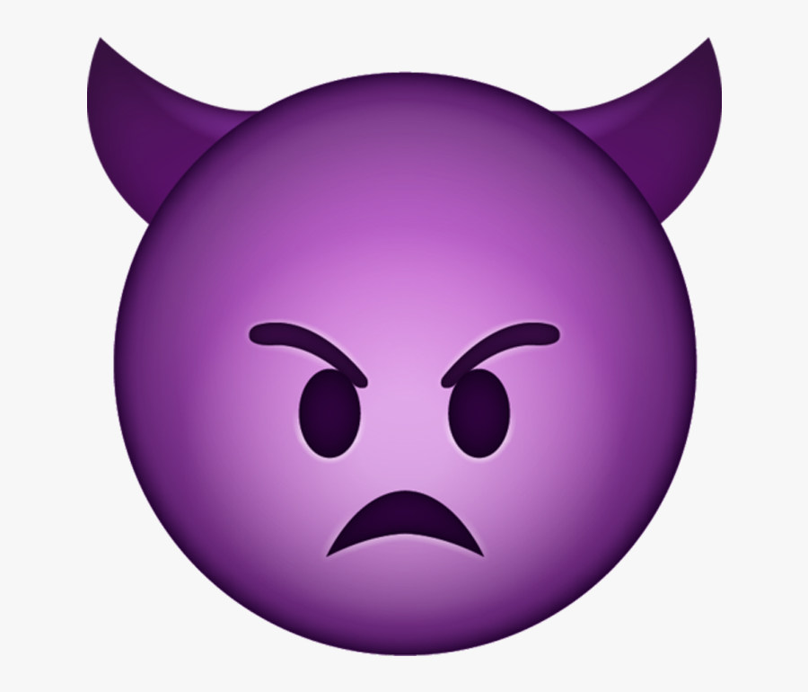 Devil Emoji Png Purple Devil Emoji Png Free Transparent Clipart