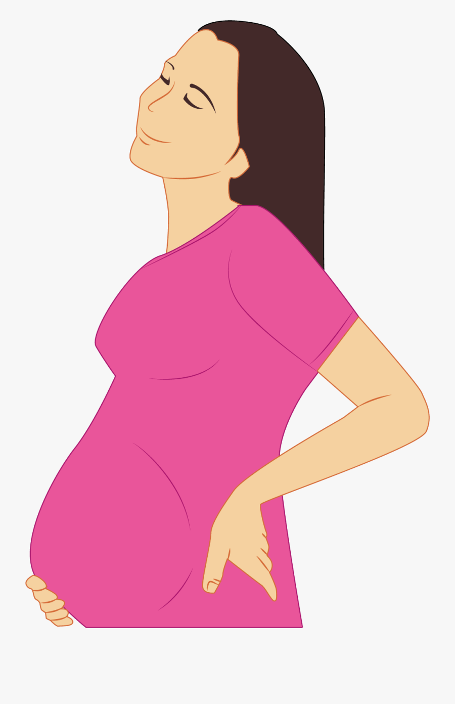 Pregnant Woman Transparent Background Free Transparent Clipart