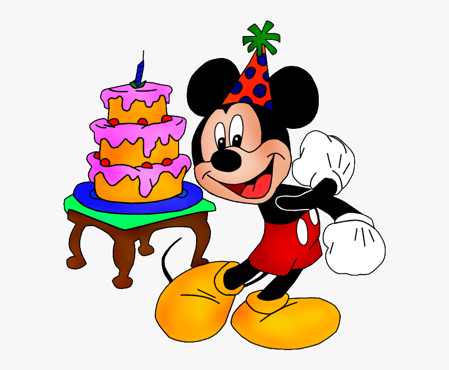 Transparent Clipart For Birthdays Mickey Mouse Birthday Png Free