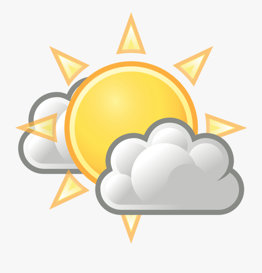 Sunshine Clipart Weather Partly Cloudy Png Free Transparent Clipart