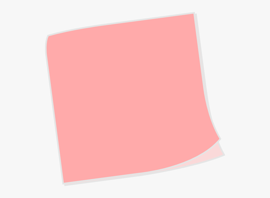 Transparent Pink Sticky Note Png Clipart Sticky Note Png Free