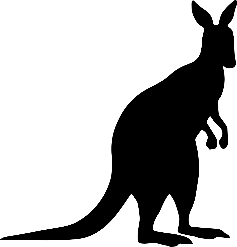 Download Kangaroo Png Transparent Image - Clipart Australia Kangaroo ...