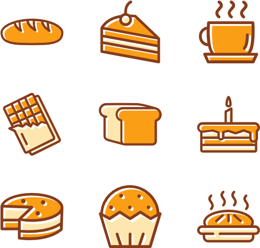 Download Cake And Bakery - Cake Png Icon Pack - ClipartKey