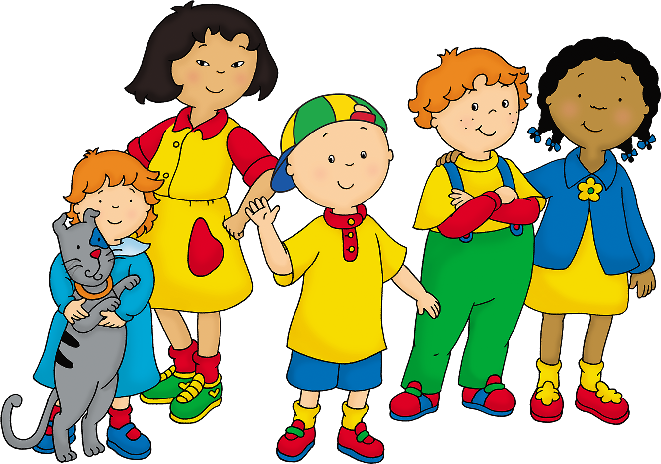 Download Caillou Family - Tall Is Caillou Meme - ClipartKey