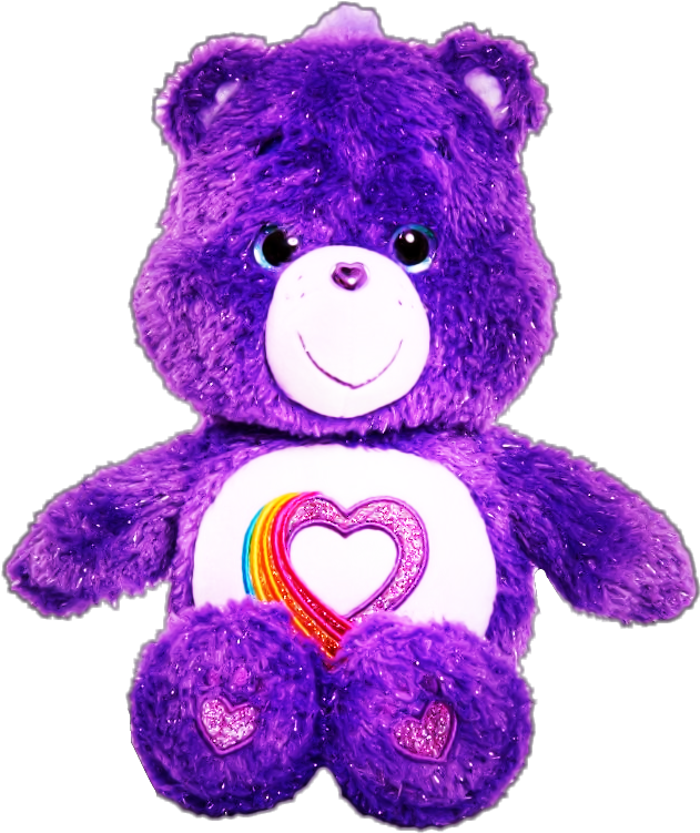 Download Transparent Care Bear Png - Care Bear Rainbow 35 Year Of ...