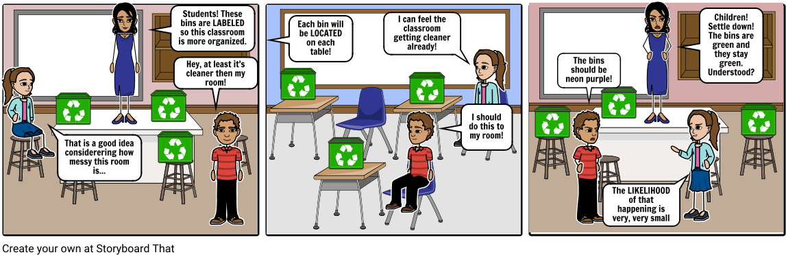 Download Clip Art Messy Classroom - Classroom Comic Strip For Students ...