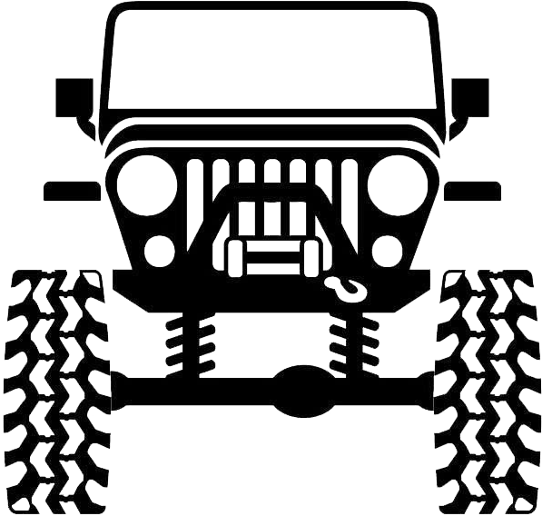 Download Clip Art Jeep Clipart Black And White - Jeep Yj Clipart ...