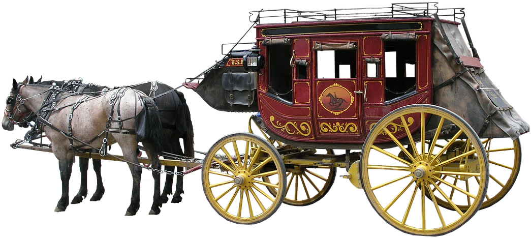 Download Stagecoach Isolated Horse Free Picture - Horse-drawn Vehicle ...