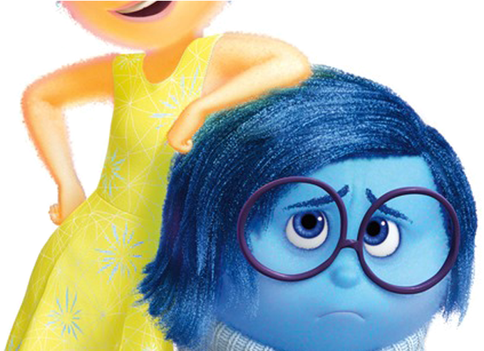 Download Transparent Fear Inside Out Png - Joy And Sadness Inside Out ...