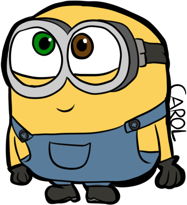 Download Little Bob By - Dibujos De Minion Bob - ClipartKey