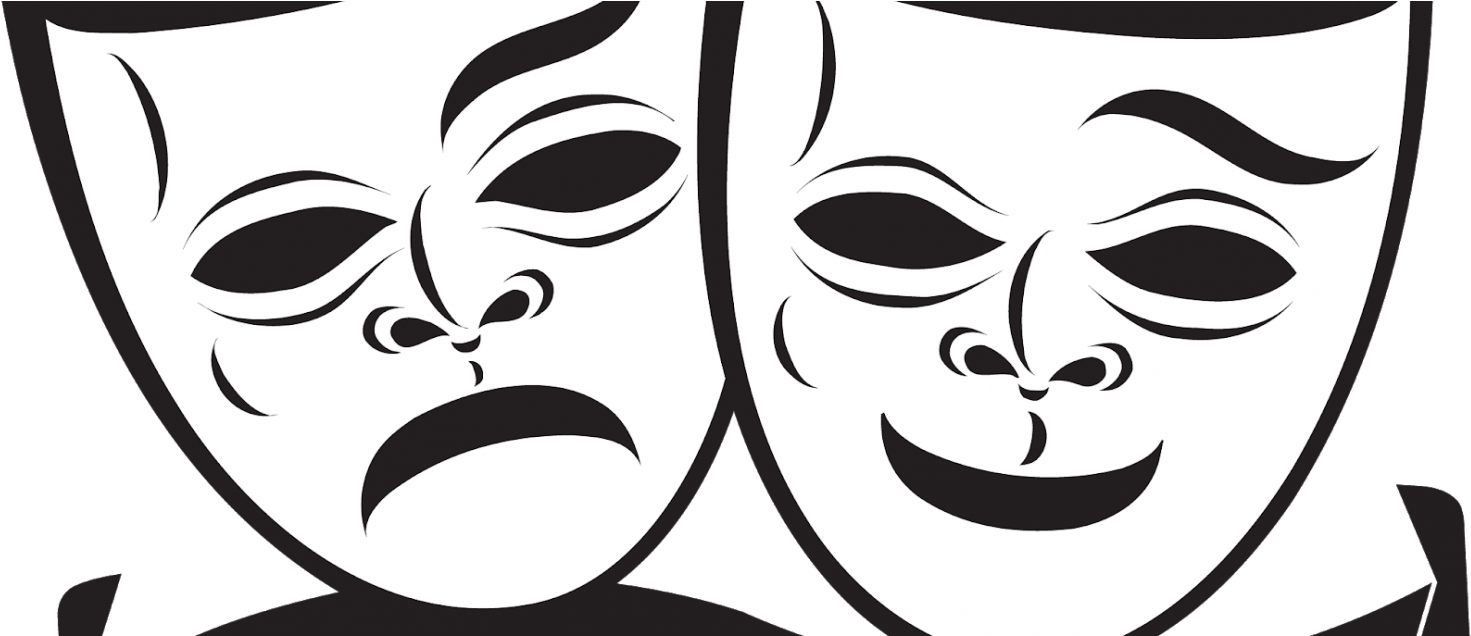 Download Transparent Emotions Clipart Black And White - Acting Classes ...