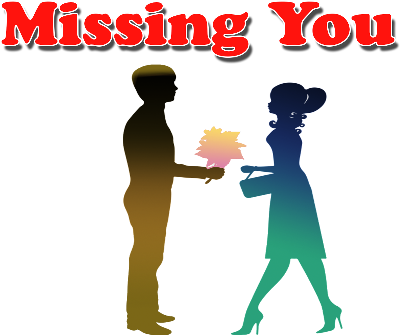 Download Missing You Png Transparent Image - Poster - Clipartkey