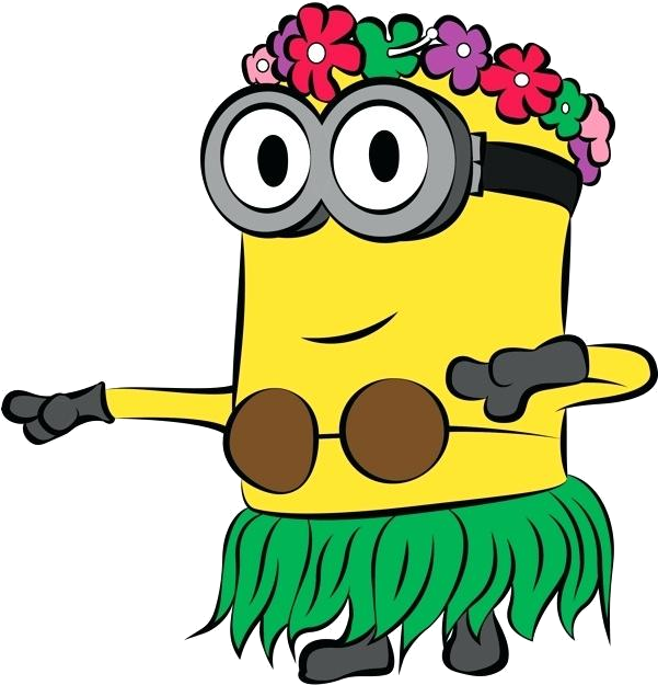 Download Minion Clipart Free Transparent Png - Luau Minion Clipart ...