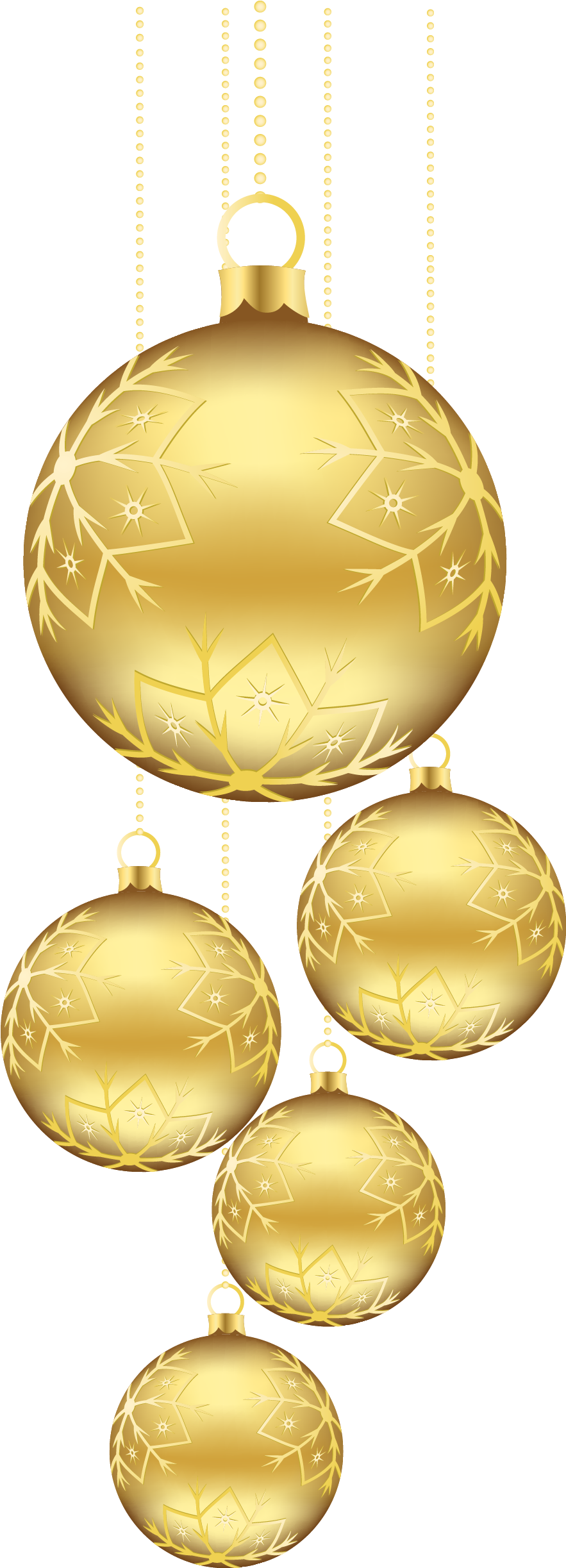 Download Pin By France Rivard On Image - Gold Christmas Decorations Png ...