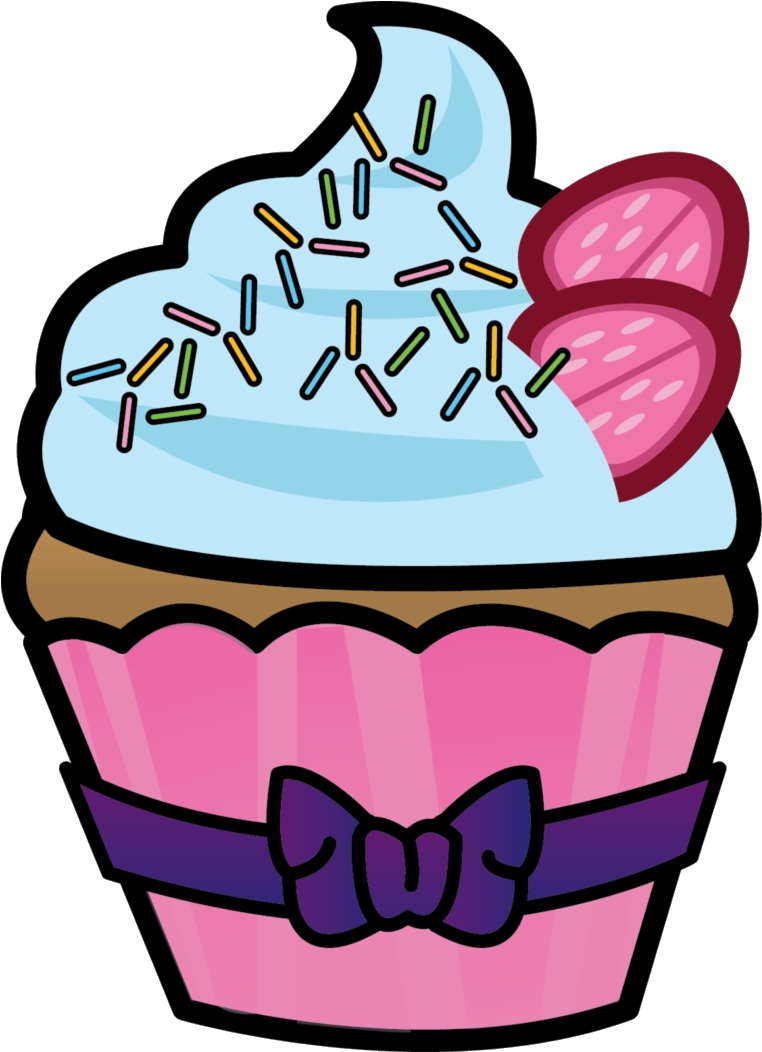 Download Cupcake Cupcakes Clipart Half Eaten Sketsa Gambar Ice - Ice ...