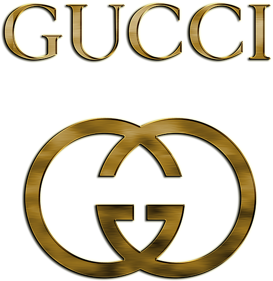 Download Clip Art Gucci Logo Png - Gucci Logo Gold Png - ClipartKey