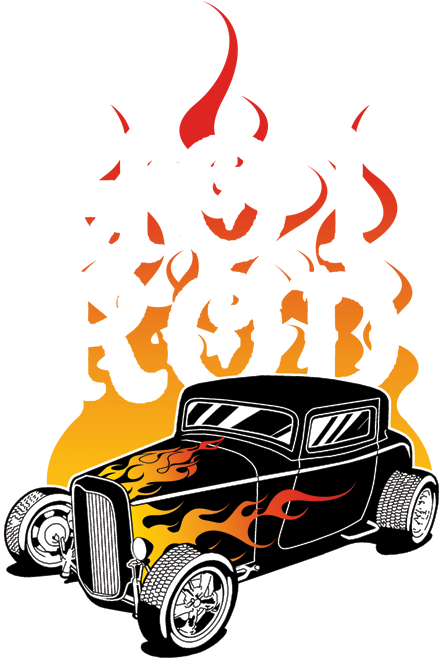 Download Hot Rod Flames Png - Cartoon Hot Rod Flames - ClipartKey