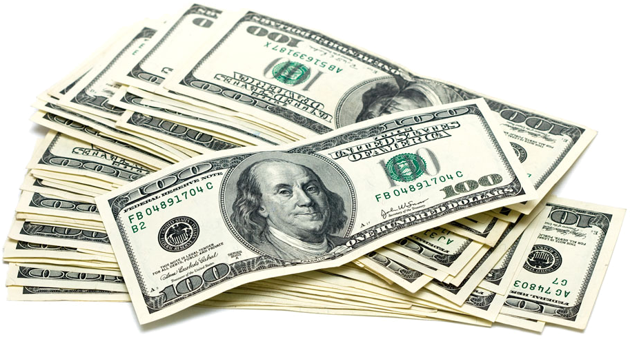 Download 1000 Dollar Bill Png - Transparent Background 100 Dollar Bill ...