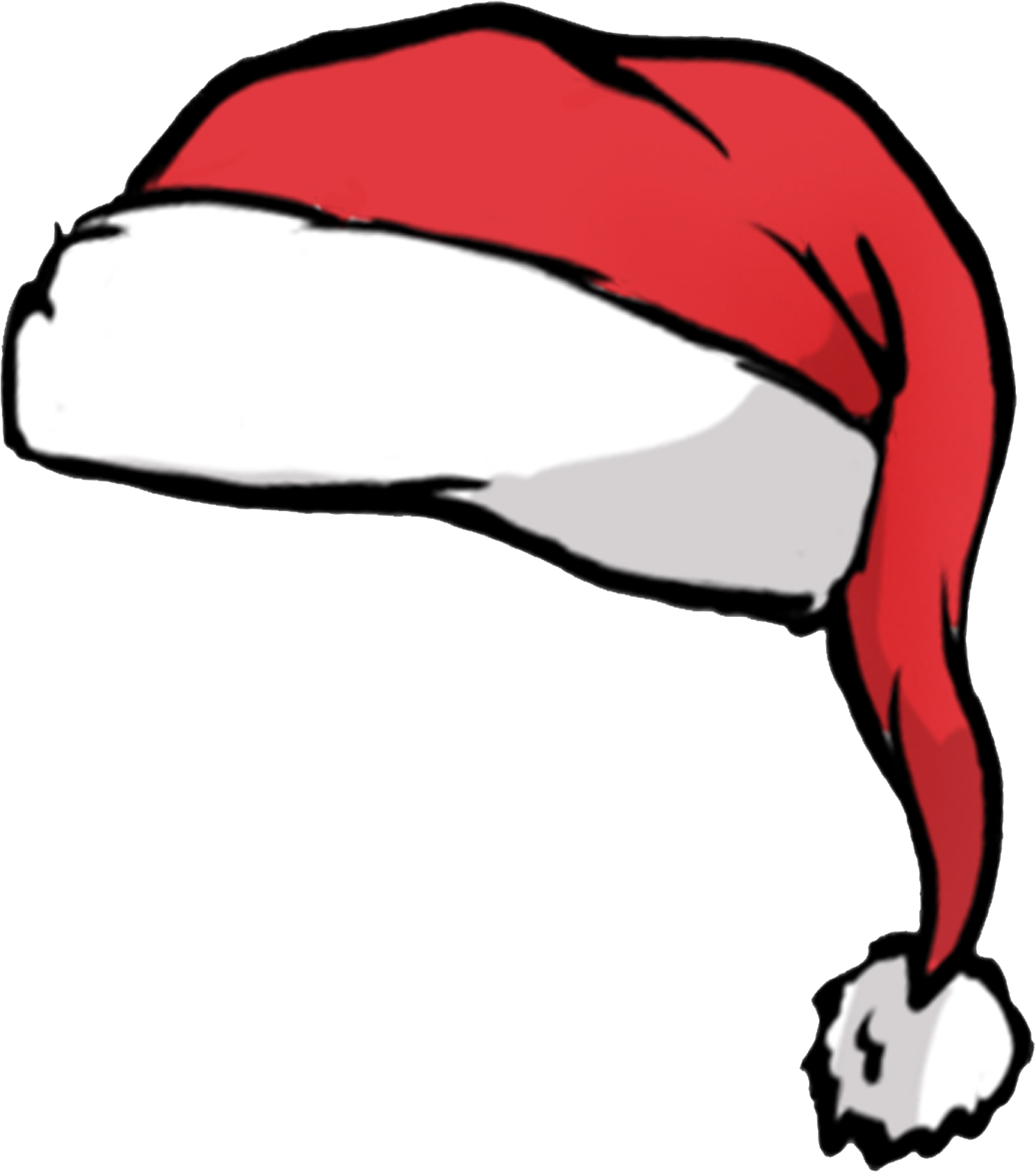 Download Cartoon Transparent Background Santa Hat - ClipartKey