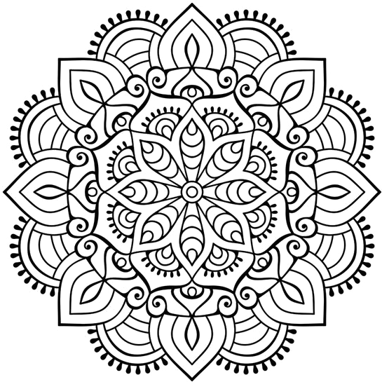 Download Mandala Png Free Download - Mandala Png Free - ClipartKey