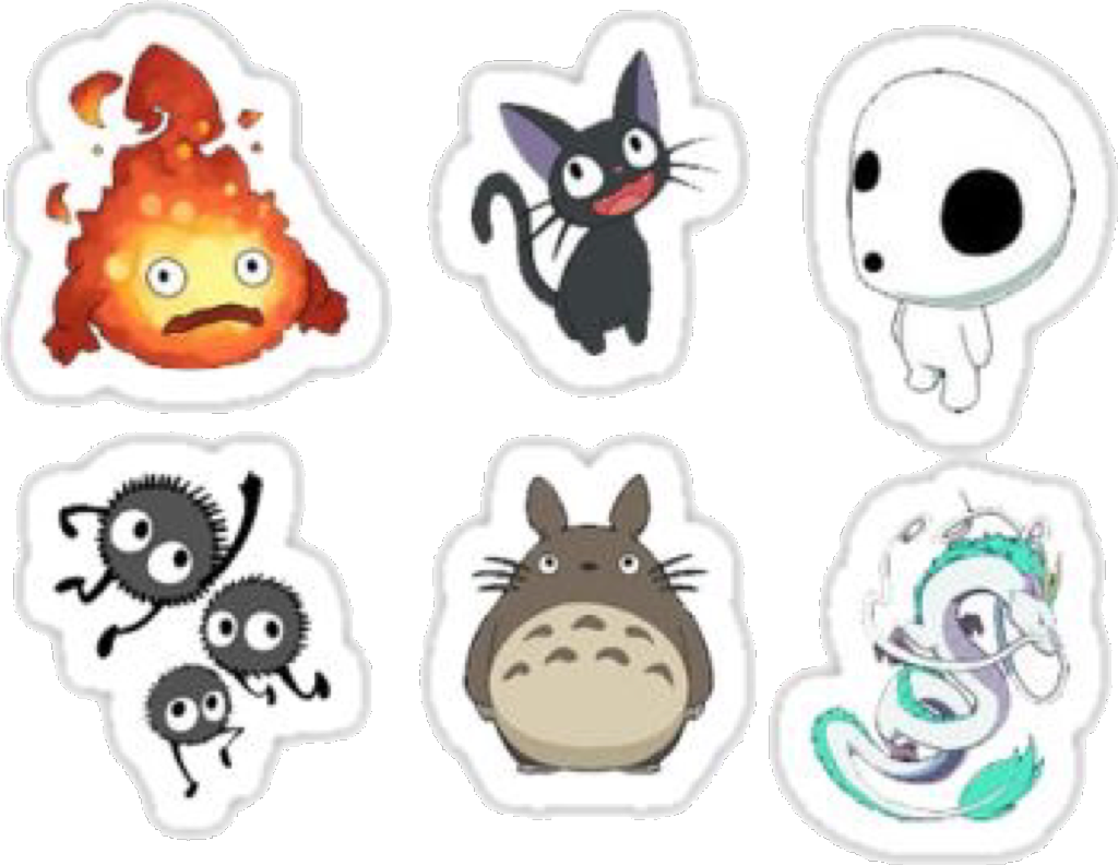 Download Transparent Ponyo Png - Spirited Away Studio Ghibli Stickers ...