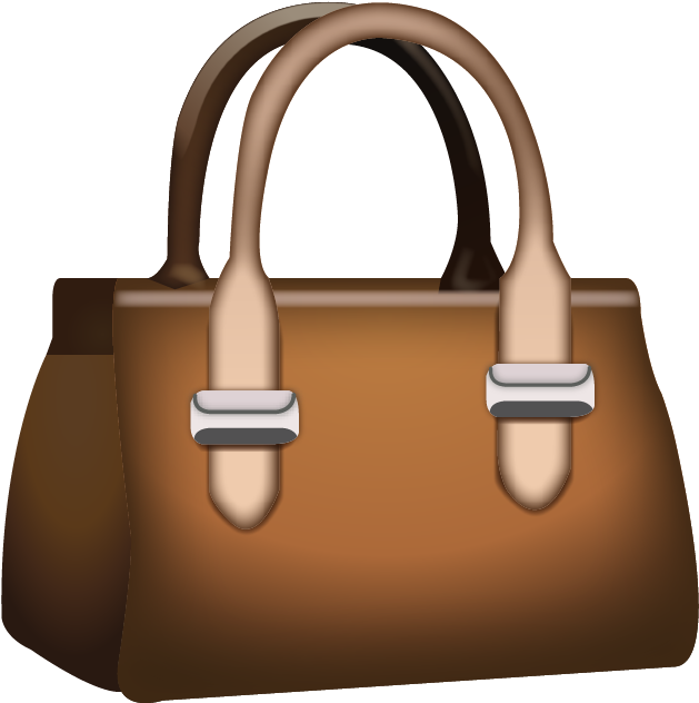 Download Money Bag Emoji Png Handbag Emoji Png Clipartkey