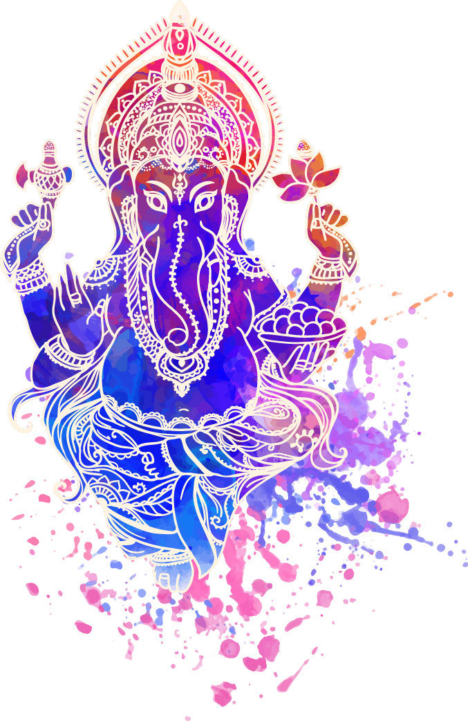 Download Ganesha Vector Ganesh Visarjan - Creative Ganesh Clipart Png ...