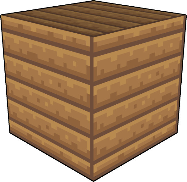 Download Wood Plank Png - Minecraft Wooden Block Png - ClipartKey