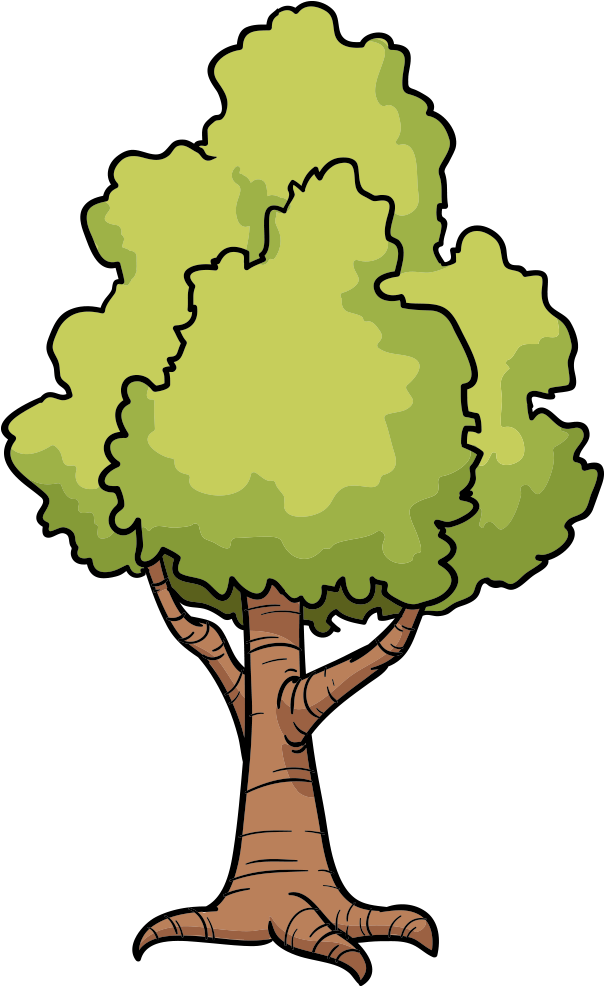 Download Excellent Cartoon Tree Drawing Cool Design Ideas - Cartoon ...