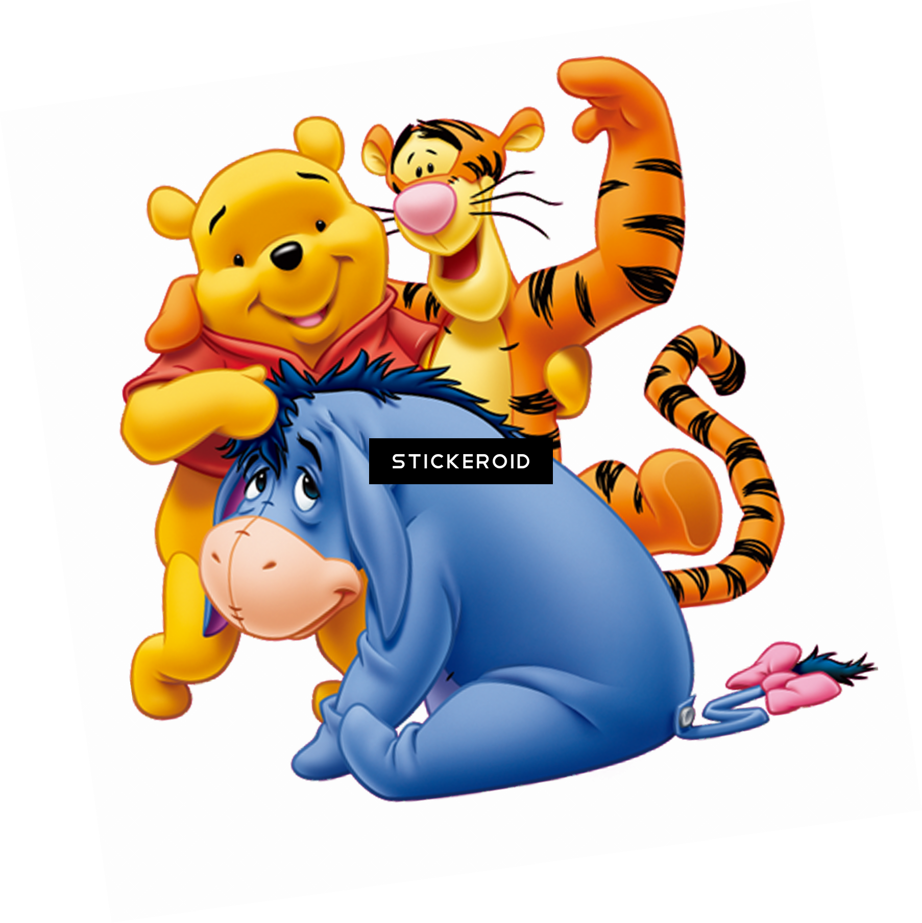 Download Tigger Transparent Hugs Pooh - Winnie The Pooh Png - ClipartKey