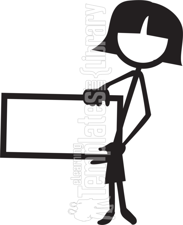 Download Stick Figure With Long Hair Clipartkey