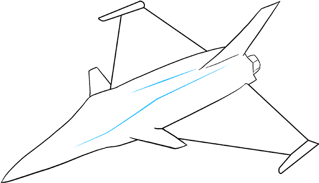 Download How To Draw Jet - Draw A Fighter Jet - ClipartKey