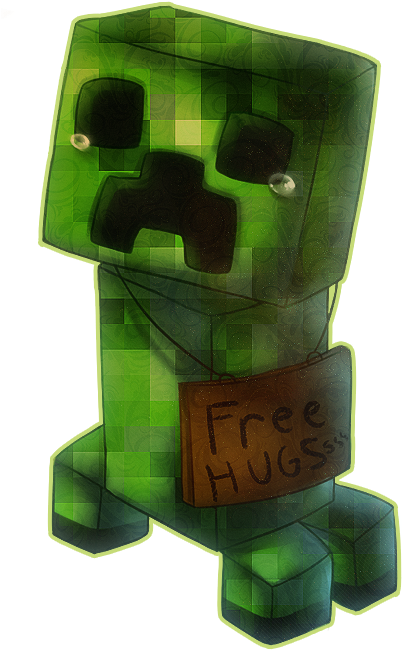 Download Creeper Free Hugs Clipartkey