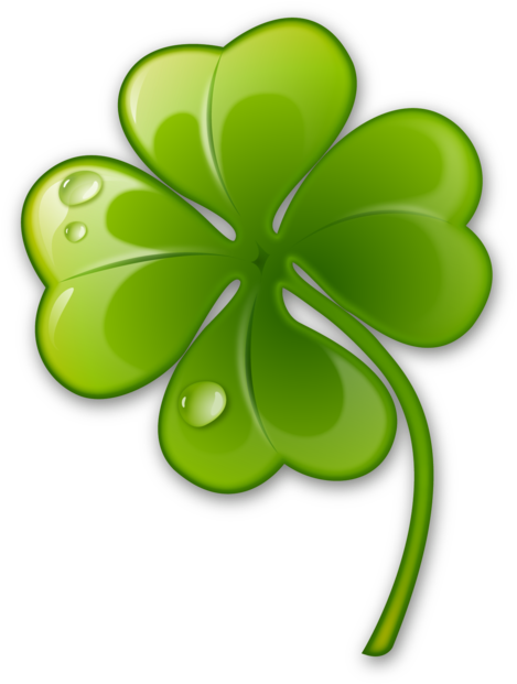 Download Lucky Transparent Png Four Clover Leaf - ClipartKey