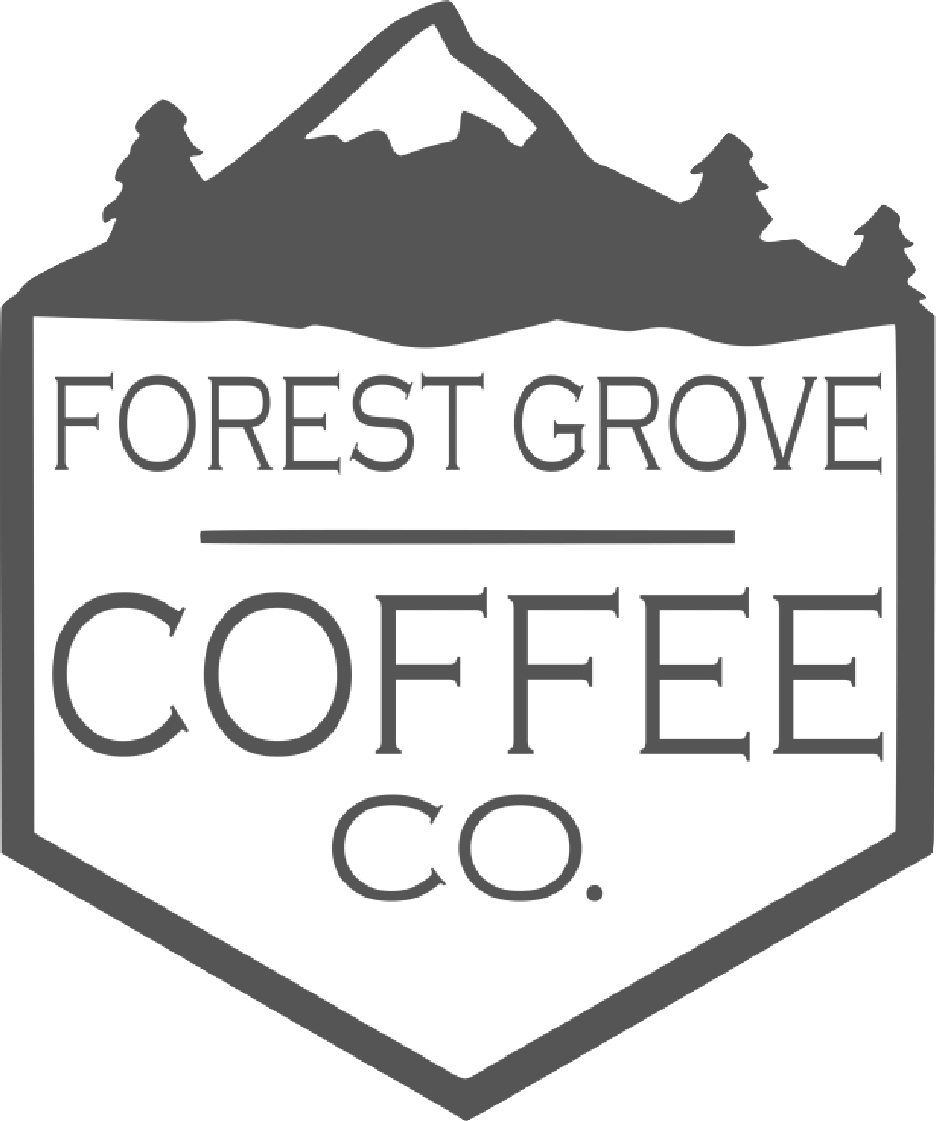 Download Forest Grove Coffee Company - Coffee Forest Logo - ClipartKey