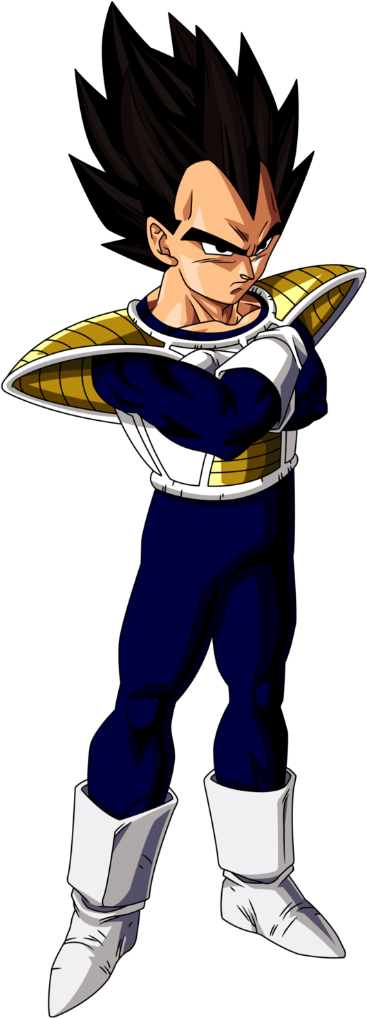 Download Transparent Dragon Ball Z Vegeta - ClipartKey