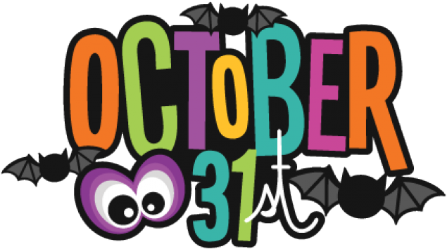 Download Cute October Cliparts - Halloween October 31st Clipart ...