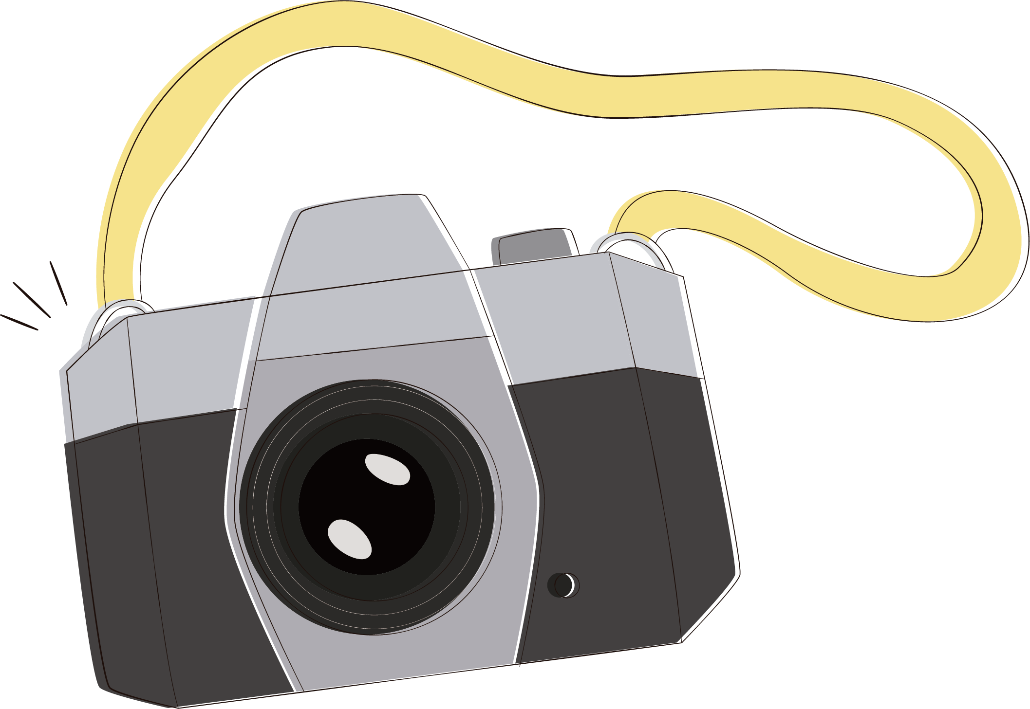 Download Transparent Cartoon Camera Png - Camera Cartoon Vector Png ...