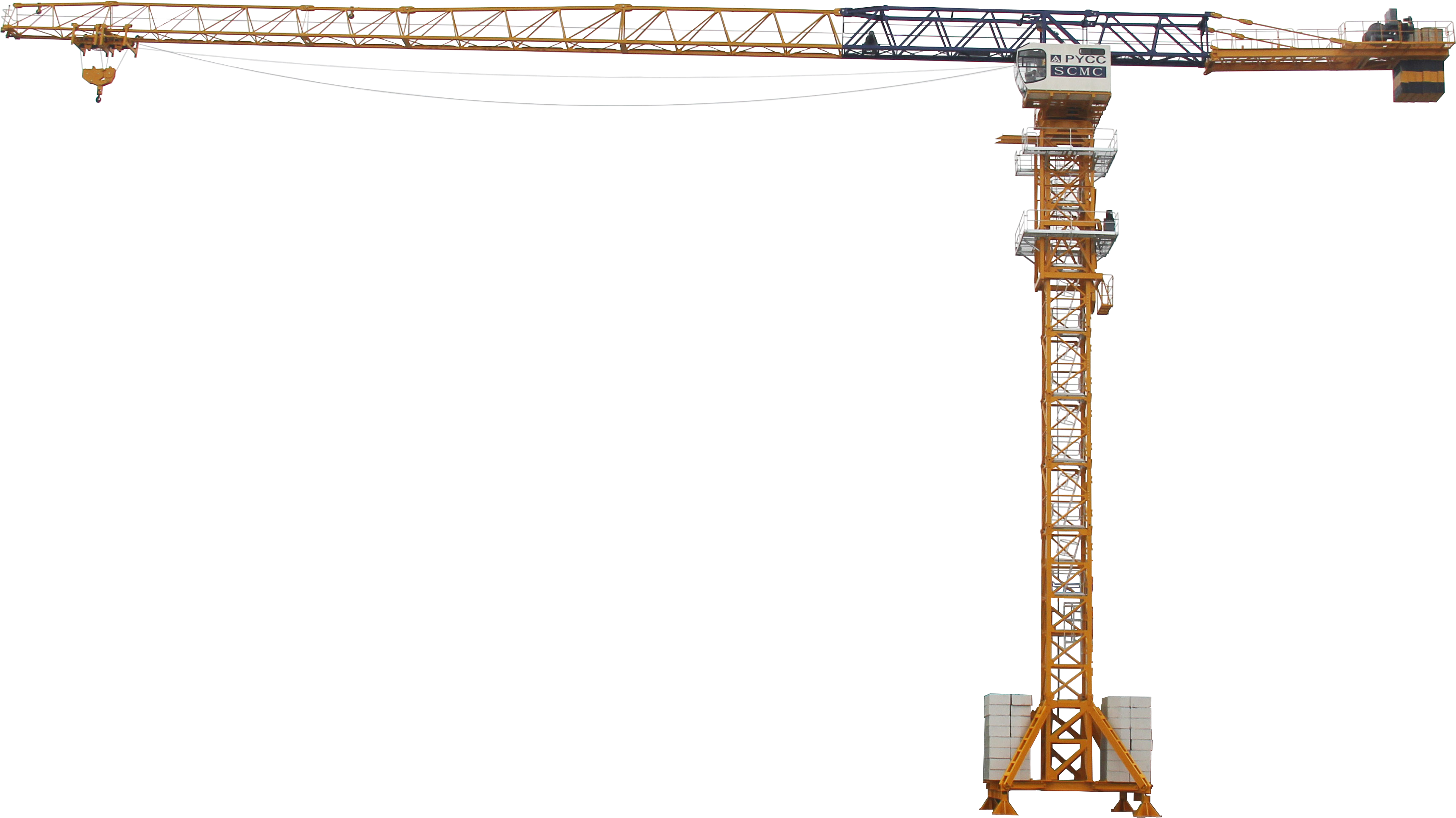 Download Transparent Crane Png - Tower Crane Png - ClipartKey