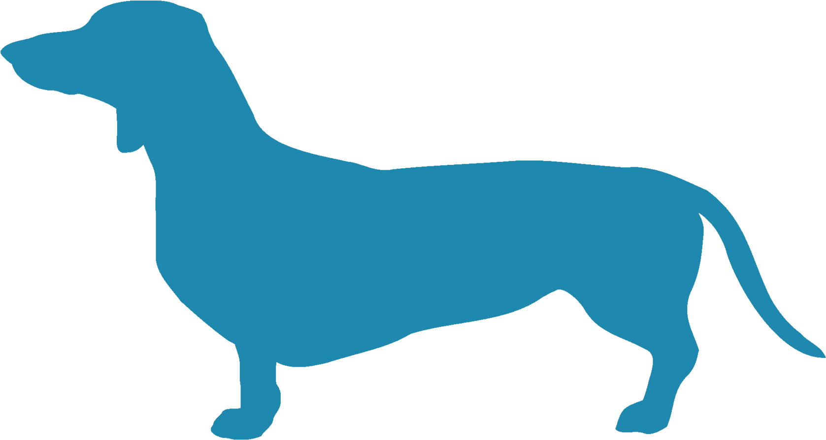 Download Wiener Dog Silhouette - Weiner Dog Logo Png - ClipartKey