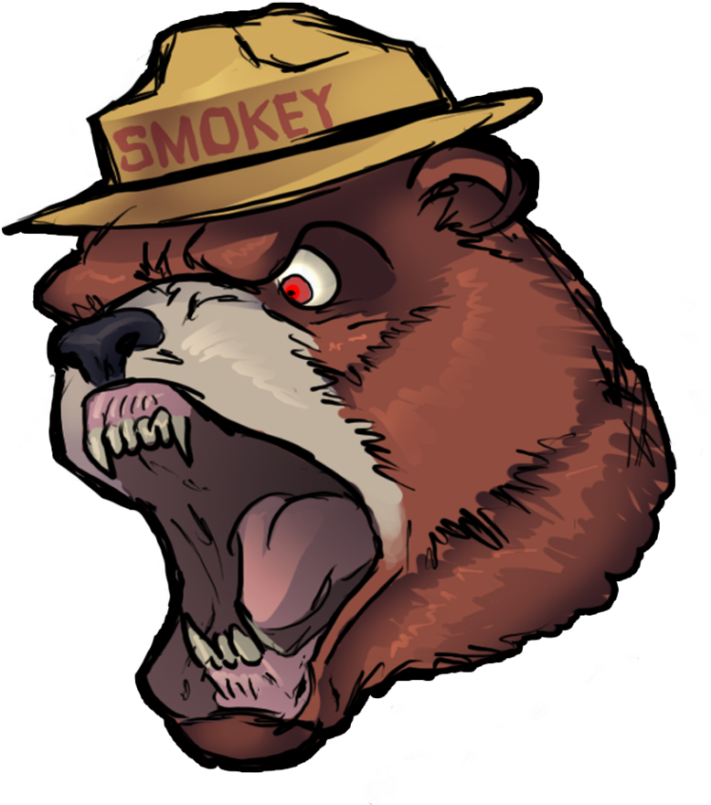 Download Cartoon Smokey The Bear Clipartkey