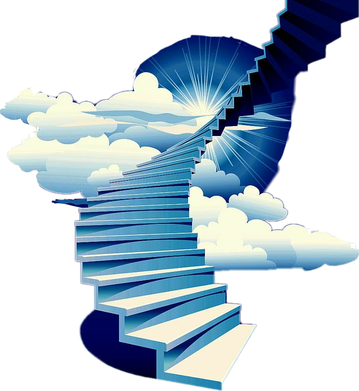 Download Stairways To Heaven - Stairway To Heaven Illustration - ClipartKey