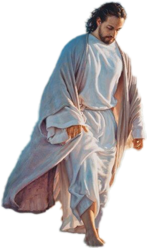 Download Jesus Png Walking - Jesus Caminando En El Mar - ClipartKey