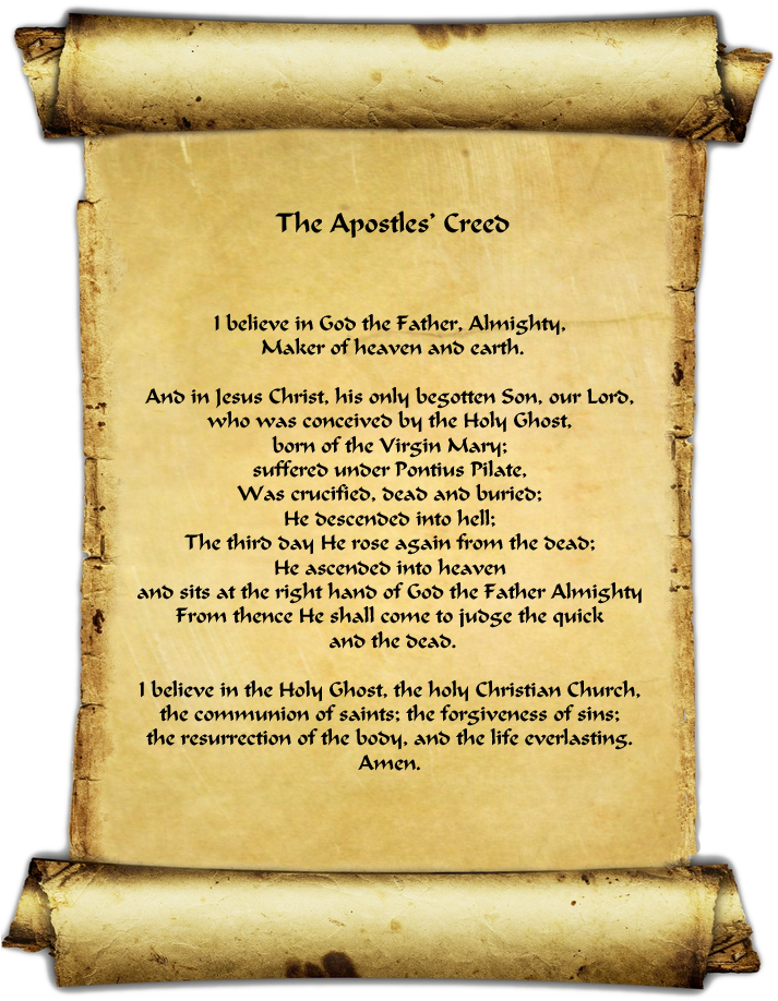 Download Creed A Statement Of Belief - ClipartKey