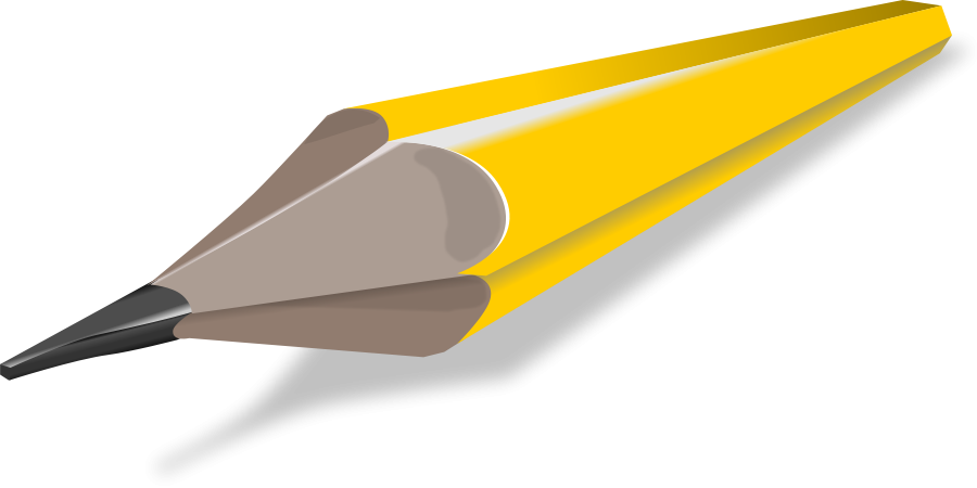 Download Pencil Large 900pixel Clipart, Pencil Design - Sharp Pencil ...