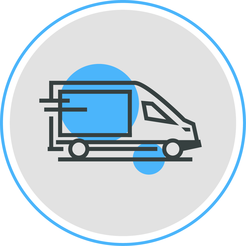 Download Transparent Truck Icon Png - City Car - ClipartKey