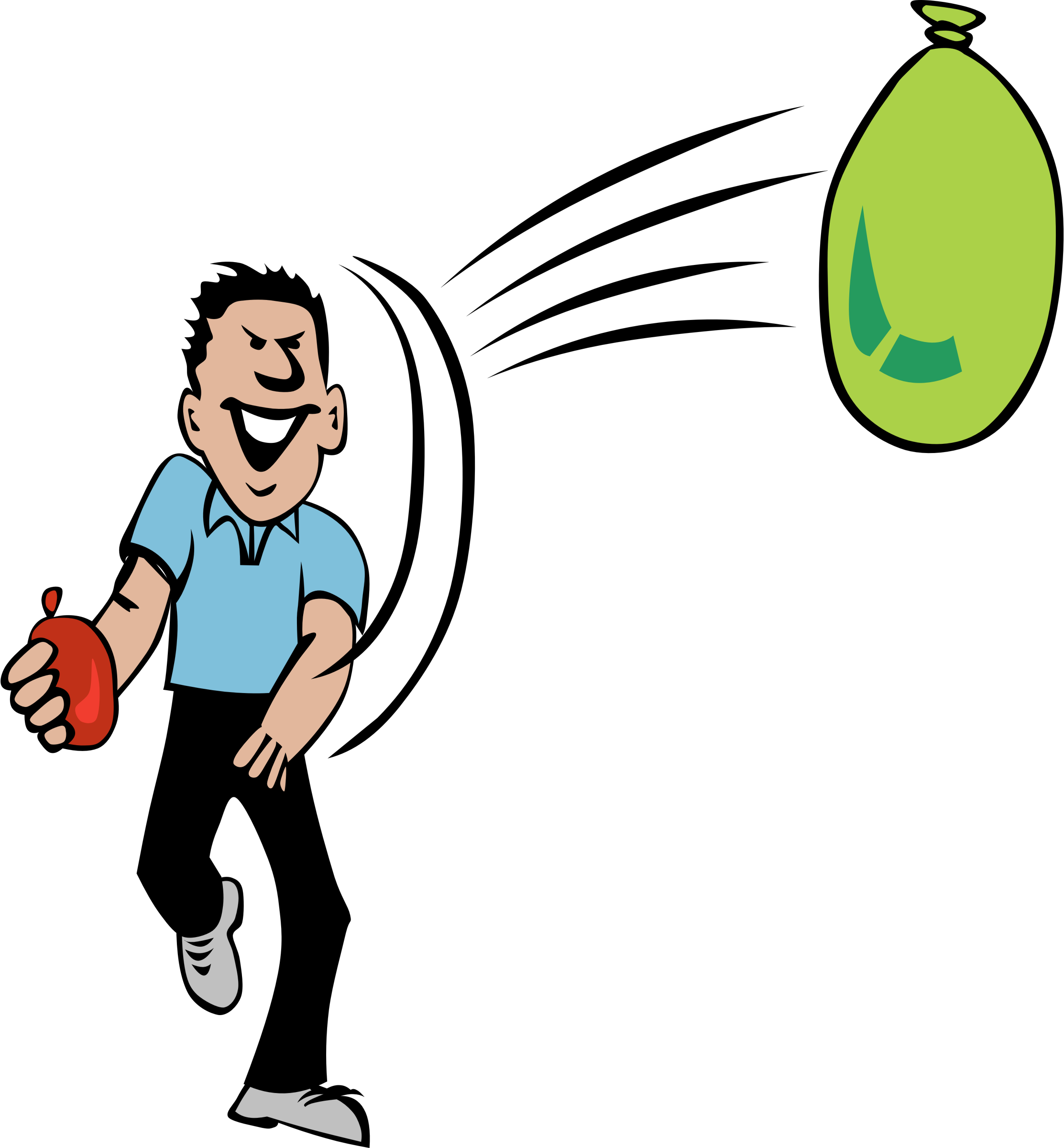 Download Clipart Of Fight, Also And Suitable - Water Balloon Toss ...