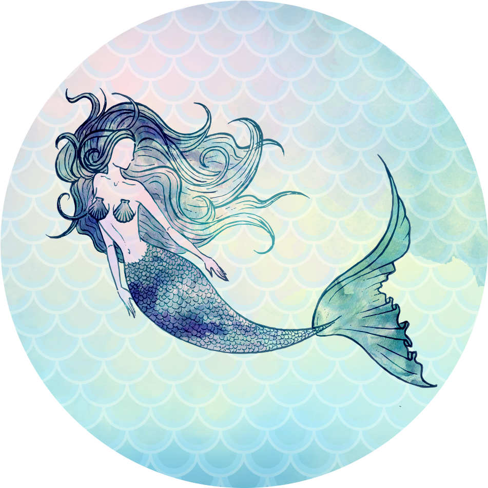 Download Watercolor Painting - Mermaid Watercolor - ClipartKey