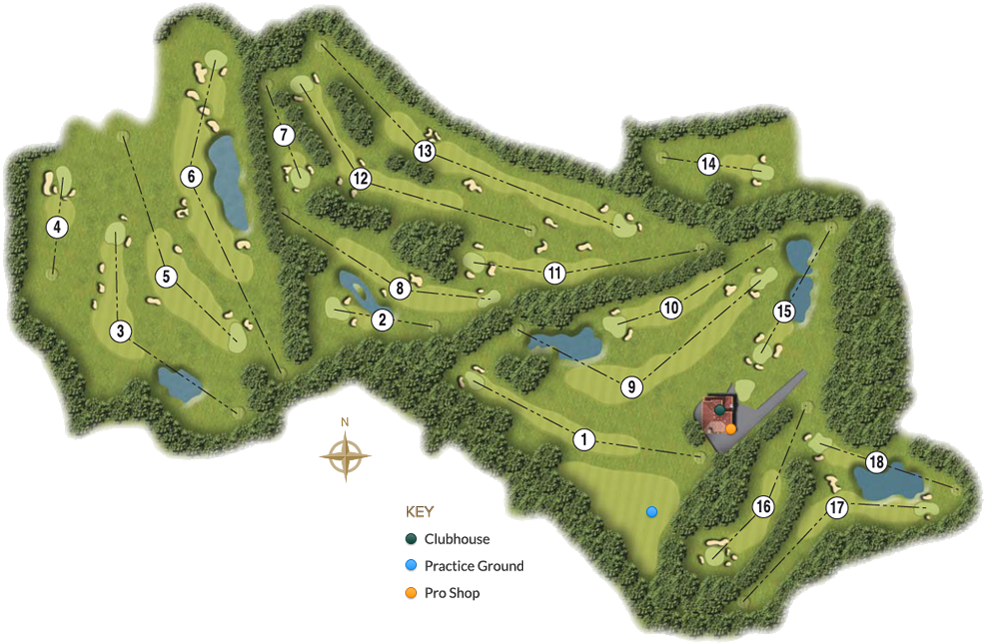 Download Transparent Hole In Ground Png Chobham Golf Club Scorecard Clipartkey